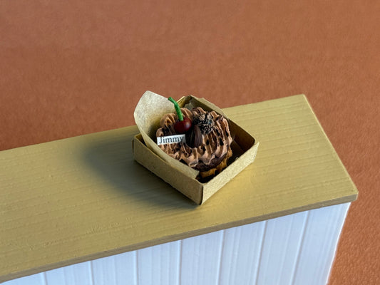 Paper Box Cake Series Miniature Food