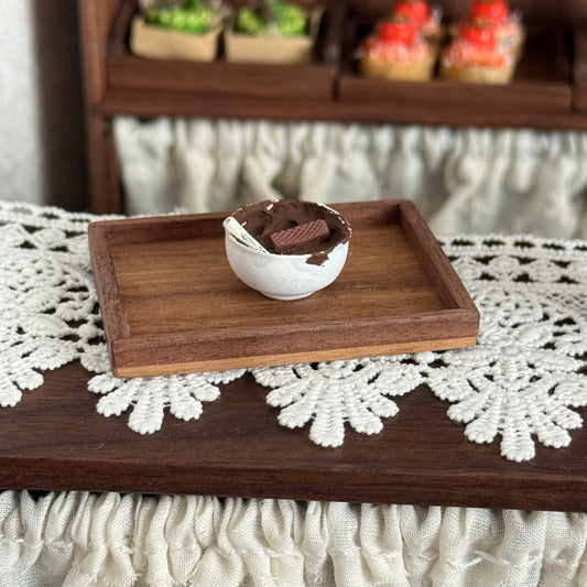 Cream Bowl Miniature Food