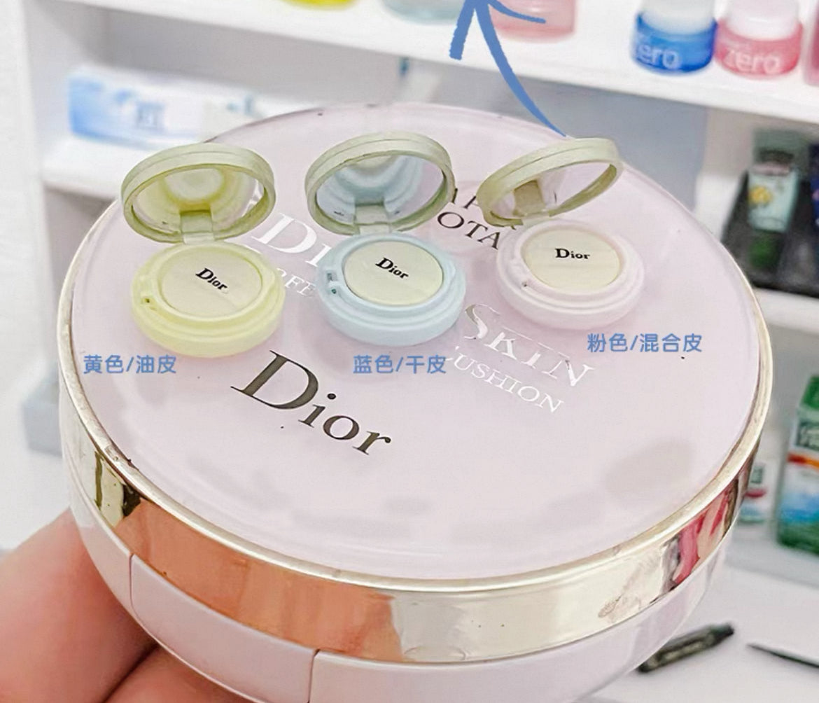 Cosmetics Luxury Cushion Compact Miniature