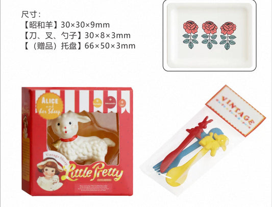 Shōwa sheep & rabbit miniature(Pre-order)