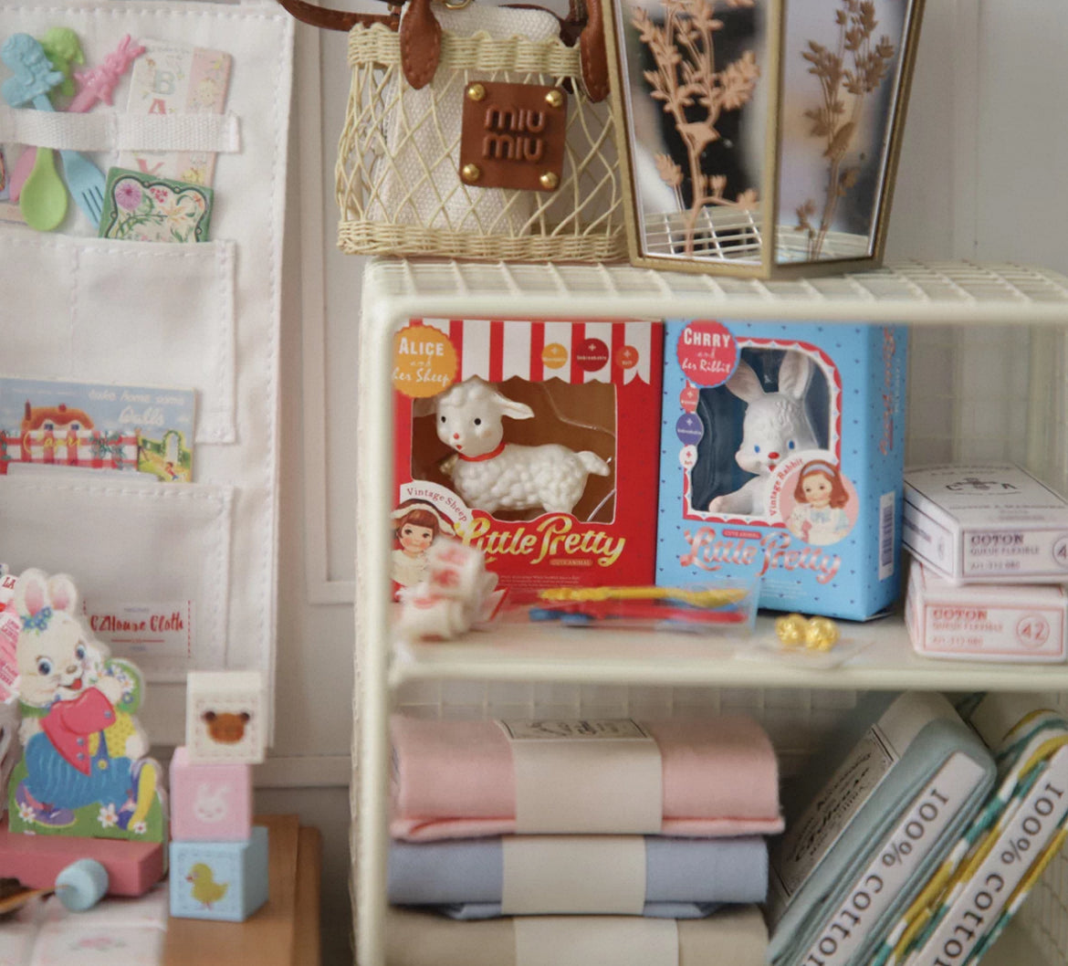 Shōwa sheep & rabbit miniature(Pre-order)