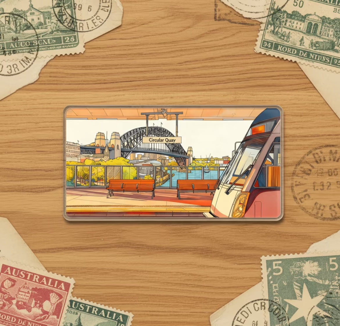 Fridge Magnet Series --Australia